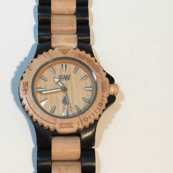 We Wood Other - 🎀Host Pick 🎀 WE WOOD Black & Tan Men’s Watch EUC